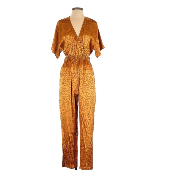 ✨HP✨NWT Joie Tau Copper Jumpsuit. Size S. - Picture 6 of 10